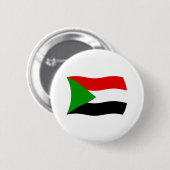 Sudan Vlag Knop Ronde Button 5,7 Cm (Voorkant /achterkant)