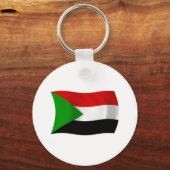 Sudan Vlag Sleutelhanger (Voorkant)