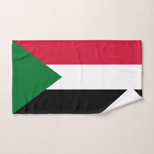 Sudanese vlag bad handdoek (Handdoek)