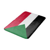 Sudanese vlag badmat (Gekanteld)