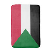 Sudanese vlag badmat (Voorkant Verticaal)