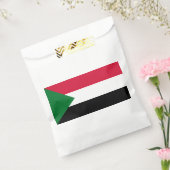 Sudanese vlag bedankzakje (Gezegeld)