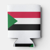 Sudanese vlag blikjeskoeler (Achterkant)