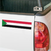 Sudanese vlag bumpersticker (Op Truck)