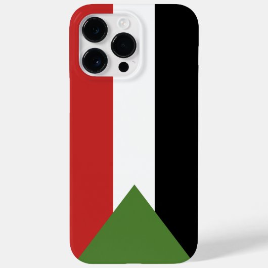 Sudanese vlag Case-Mate iPhone case (Achterkant)