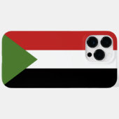 Sudanese vlag Case-Mate iPhone case (Achterkant (horizontaal))