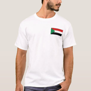 Sudanese vlag en kaart T-Shirt
