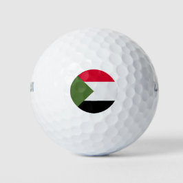 Sudanese vlag golfballen
