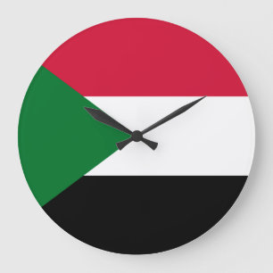 Sudanese vlag grote klok