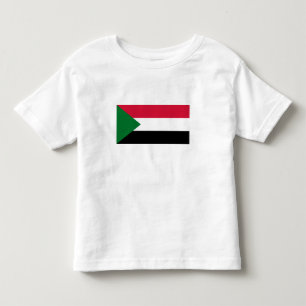 Sudanese vlag kinder shirts