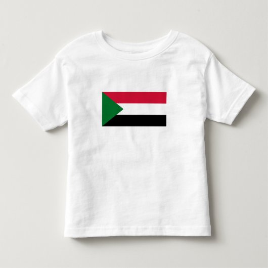 Sudanese vlag kinder shirts (Voorkant)