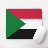 Sudanese vlag muismat (Met muis)