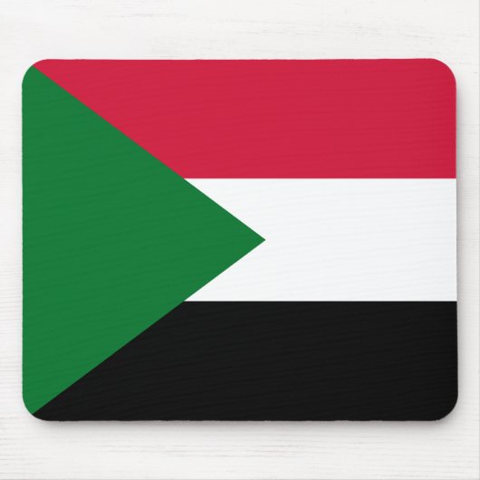 Sudanese vlag muismat (Voorkant)