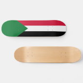 Sudanese vlag persoonlijk skateboard (Horizontaal)