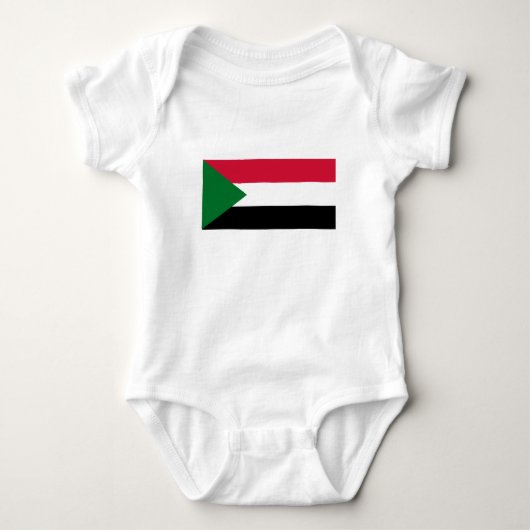 Sudanese vlag romper (Voorkant)