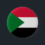 Sudanese vlag ronde button 5,7 cm<br><div class="desc">Soedanese vlag; Soedanees</div>