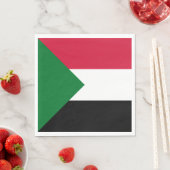 Sudanese vlag servet (Insitu)