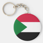 Sudanese vlag sleutelhanger (Voorkant)