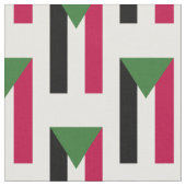Sudanese vlag stof (Close Up)