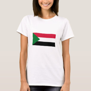 Sudanese vlag t-shirt