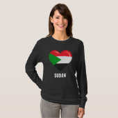 Sudanese vlag t-shirt (Voorkant volledig)