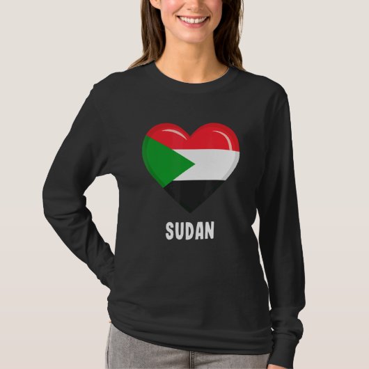 Sudanese vlag t-shirt (Voorkant)