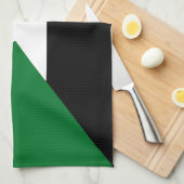 Sudanese vlag theedoek (Quarter Fold)