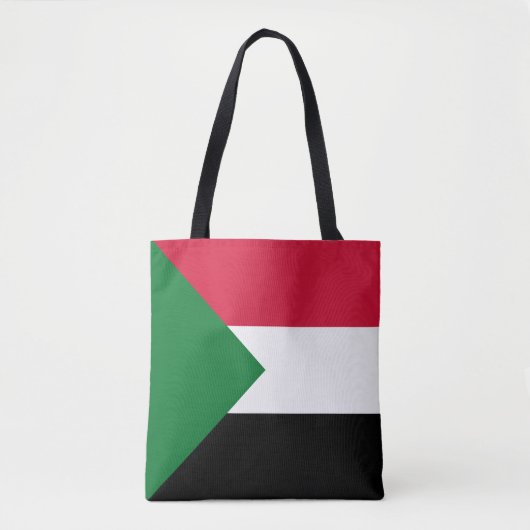 Sudanese vlag tote bag (Voorkant)
