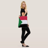Sudanese vlag tote bag (Op model)