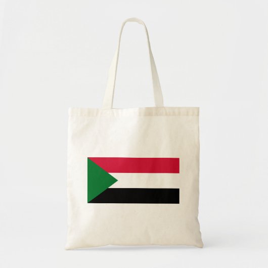 Sudanese vlag tote bag (Voorkant)