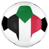 Sudanese vlag voetbal (Gedraaid)
