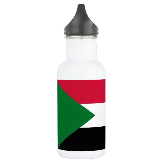 Sudanese vlag waterfles (Links)