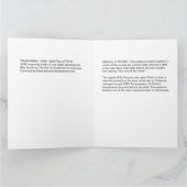 Sudarium of Saint Veronica by Claude Mellan 1649 Kaart (Binnen)