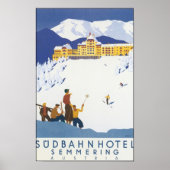 Sudbahn Hotel Semmering Austria Poster (Voorkant)