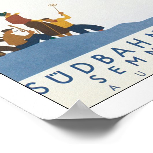 Sudbahn Hotel - Semmering Poster (Hoek)