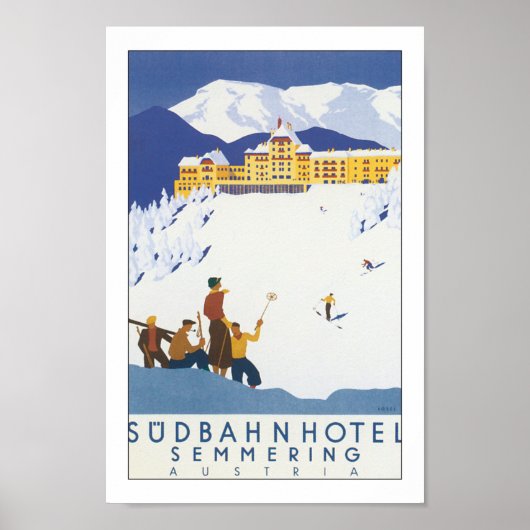 Sudbahn Hotel - Semmering Poster (Voorkant)