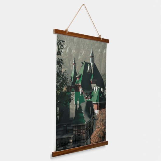 Südbahnhotel Semmering Hangend Wandkleed (Gebogen)