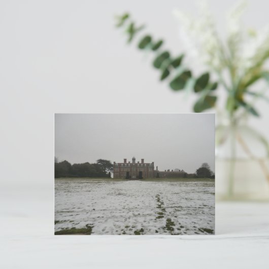 Sudbury Hall in Derbyshire, Engeland Briefkaart (Staand voorkant)