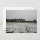Sudbury Hall in Derbyshire, Engeland Briefkaart (Voorkant / Achterkant)