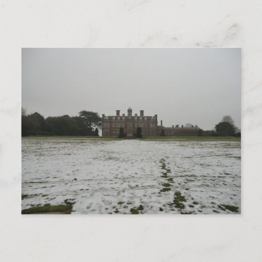 Sudbury Hall in Derbyshire, Engeland Briefkaart (Voorkant)