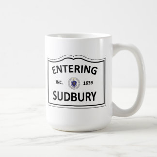 SUDBURY MASSACHUSETTS Hometown Mass MA Townie Koffiemok