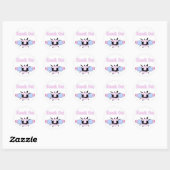 Sudden Baby Death Syndrome SIDS Ronde Sticker (Vel)