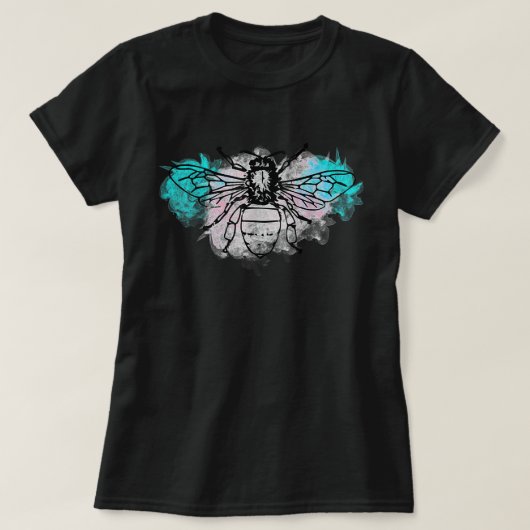 Sudden Cardiac: Survivor, red. ribbon butterf T-shirt (Design voorkant)