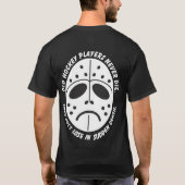 Sudden Death Goalie Mask T-shirt (Achterkant)