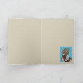 Sudie de geitenkaart kaart (Binnen)