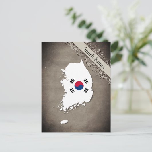 Südkorea Briefkaart (Staand voorkant)