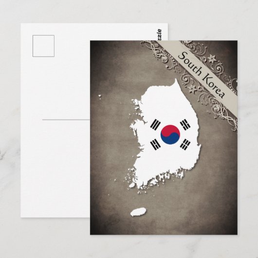 Südkorea Briefkaart (Voorkant / Achterkant)