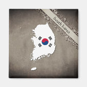 Südkorea Magneet (Voorkant)