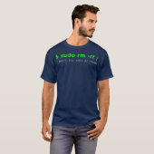 sudo rf Dont probeer dit thuis Funny IT Link T-shirt (Voorkant volledig)