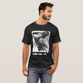 Sudo RM -RF programmeur Sysadmin ontwikkelaar grap T-shirt (Voorkant volledig)